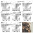 thumbnail image 2 of 100 Pcs Épingles à Cheveux Épingle à Cheveux en Métal Polyvalente Épingle de Coiffage Accessoires pour Cheveux, 2 of 10
