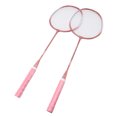 thumbnail image 1 of Juego de Raquetas de Bádminton, Raquetas de Bádminton Con 3 Volantes, Bolsa de Transporte para Juegos al Aire Libre en el Patio Trasero, 1 of 7