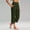 Army Green, variant on 2026 Capri Pants for Women High Waisted Workout Yoga Capris Leggings Straight Leg Athletic Cropped Pants with Pockets