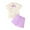 E-Purple, variant on Rhuody Easter Outfits For Boys Short Sleeve Gentlemans Suit Child Kids Button Down Cartoon Rabbit Prints Tops Shorts Adorable Springs Wear Purple 1-2 Years