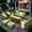 Green, variant on XIZZI Patio Furniture 6 Pieces High Back Wicker Outdoor Conversation Set All Weather Rattan Outside Seating Set with Fire Pit Table for Balcony, Beige