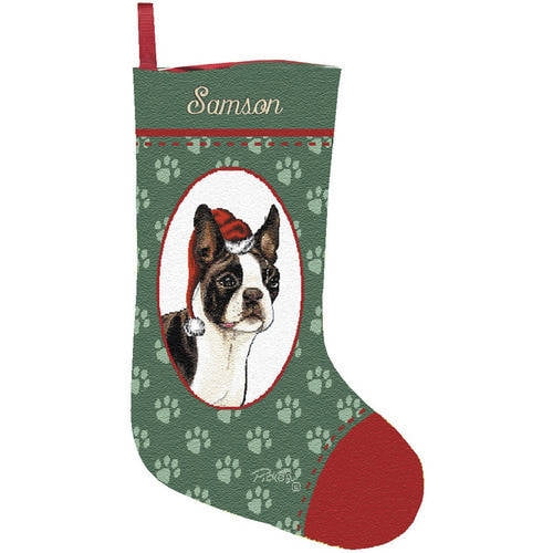 personalized dog breed christmas stocking assorted breeds walmartcom - Boston Terrier Outdoor Christmas Decoration personalized dog breed christmas stocking assorted breeds walmartcom - Boston Terrier Outdoor Christmas Decoration