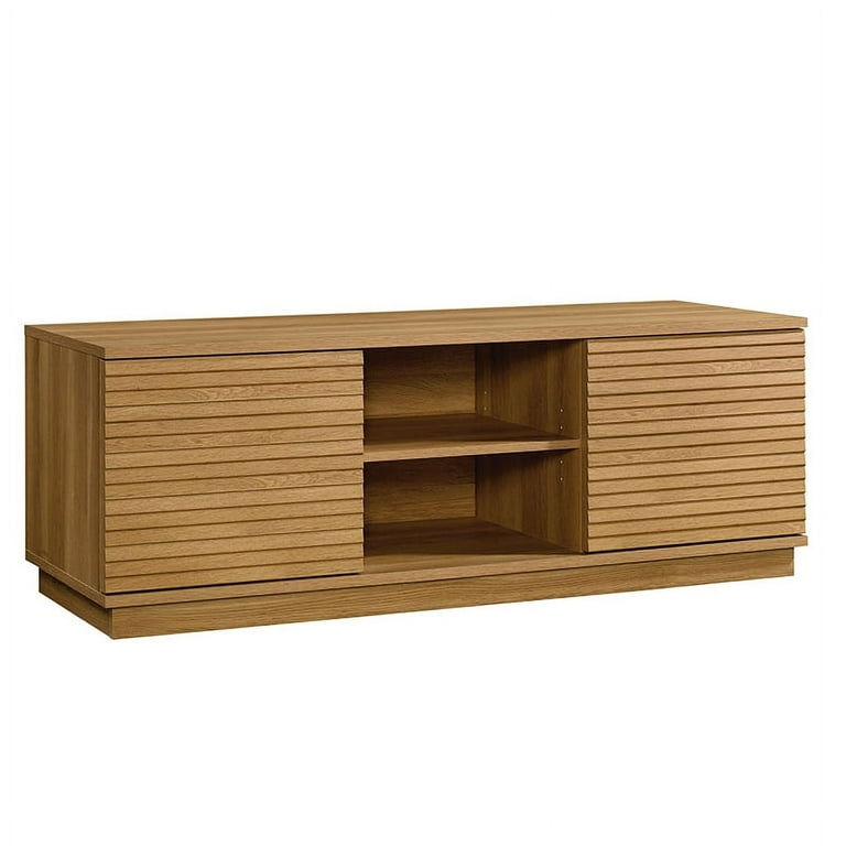 Pale oak tv stand deals