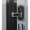 thumbnail image 6 of Dejuno Camden New Generation Hardside 3-piece Expandable Spinner Luggage Set - Silver, 6 of 7