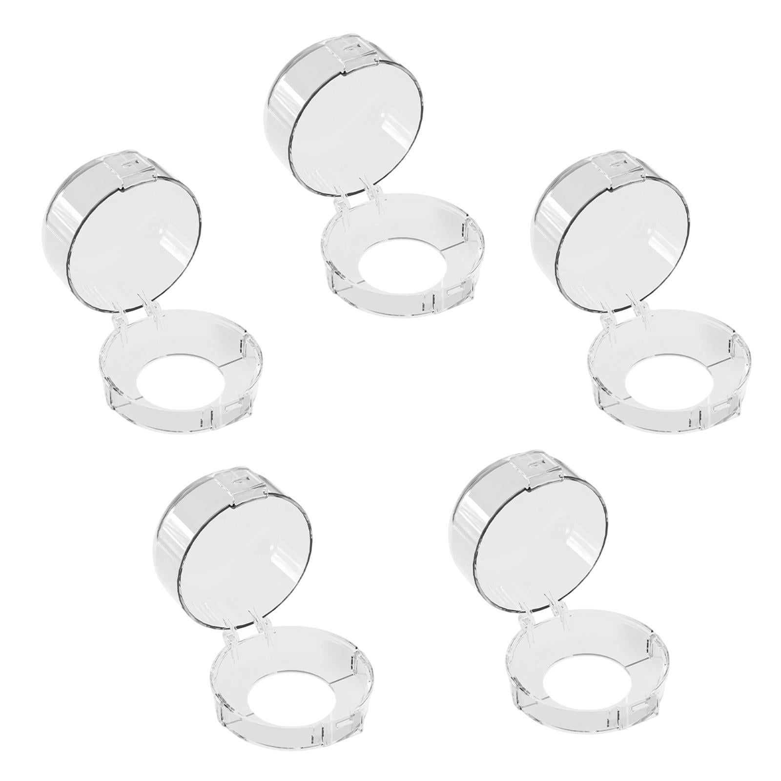 5 Pcs Gas Stove Knob Safety Covers Protective Caps Oven Locks No Tool Installation for Protecting Kids and Pets