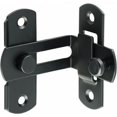 thumbnail image 1 of Pestillo de acero inoxidable, hebilla de puerta, cerradura de puerta antirrobo, grande, 90 grados, negro, 1 of 5
