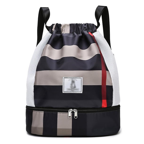 Bolsa de viaje de ocio simple y ligera, mochila deportiva de natación con separación húmeda y seca