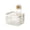 - [Blanc / 1x Panier de Rangement], variante sur Panier de Rangement en Fer à Ventouse Mural, Organisateur de Cuisine pour Légumes, Fruits, Ail, Gingembre, Articles de Douche de Salle de Bain, Noir, JKODE