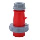 thumbnail image 1 of 32A European Standard Industrial Plug 5 Nús 3P+N+E 32A / IP67 Implaz de Agua Para ElectriciDad Química, 1 of 7