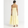 thumbnail image 2 of Free Assembly Women's Twist Front Cotton Maxi Dress, Sizes XS-XXXL, 2 of 3