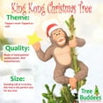 thumbnail image 2 of Tree Buddees King Kong Climbing The Tree Funny Christmas Tree Topper - Large 10", 2 of 7