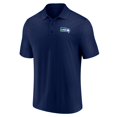 thumbnail image 2 of Men's Fanatics College Navy/Neon Green Seattle Seahawks Home and Away 2-Pack Polo Set, 2 of 6