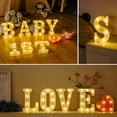 thumbnail image 5 of Led Letters Lights 26 Alphabet and 10 Number Decorative Lighted Letters,Battery Powered Led Marquee Light Up Letters for Wedding Birthday Party Home Decor(Letter A), 5 of 8