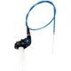 thumbnail image 1 of Kit de cable de agarre de acelerador de giro rápido de 7/8 pulgadas de aleación de aluminio Dinheiro para motocicleta de 50 a 250 cc (azul), 1 of 5