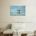 thumbnail image 2 of Elephant Stock Elephant Daydream Wall Art - Horizontal Canvas Wall Art - Kids Room Wall Decor - Kids And Nursery Canvas - Blue And Brown Decor - 30" x 20", 2 of 8