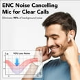 thumbnail image 3 of Wireless Ear Buds 50H Playback LED Power Display Earphones with Wireless Charging Case Headphones IPX7 Waterproof in-Ear Earbuds with Mic Compatible for iPhone Android White, 3 of 6