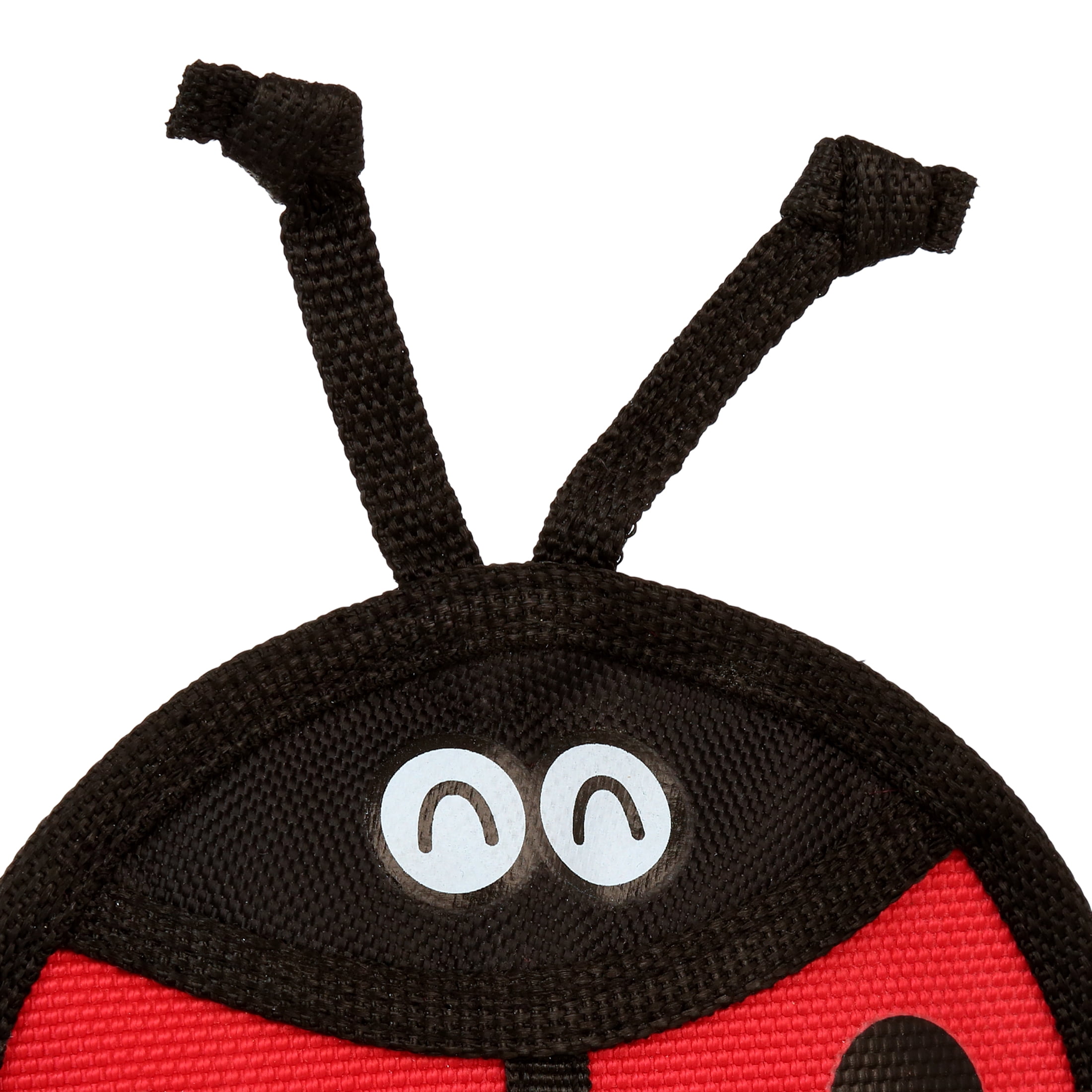 Hyper Pet Fire Hose Flyers Lady Bug Plush Squeaky Dog Toy with Squeaker, Lady Bug