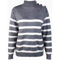 thumbnail image 3 of Pulls Décontractés à Manches Longues Pull Hiver Pull en Maille, 3 of 6