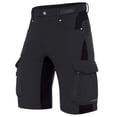 thumbnail image 1 of Pantalones cortos tipo cargo XKTTAC para hombre, de secado rápido, color negro, XXL, 1 of 7