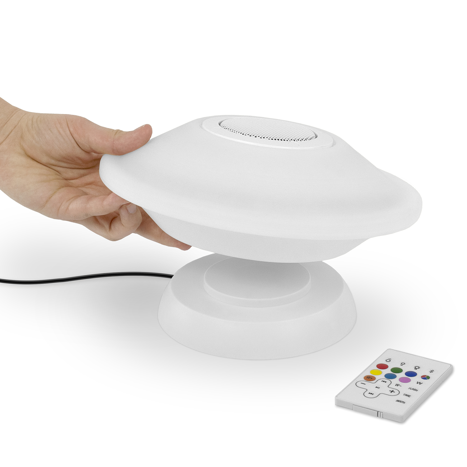 Innovative Technology Glowing Waterproof Rechargeable Bluetooth Pool Speaker - image 3 of 3