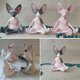 thumbnail image 5 of Kearding Estatuilla caprichosa de gato de Buda, meditación, Yoga, decoración de gato feliz, esculturas artísticas, estatuas de jardín al aire Jardín y Patio Gato sin pelo 2 Kearding HA007213-01B, 5 of 6