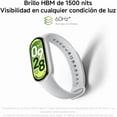 thumbnail image 2 of Xiaomi Smart Band 10, reloj inteligente, monitor de fitness, pantalla AMOLED de 1,72 pulgadas, batería de 21 días, resistencia al agua 5 ATM, SPO₂ y medición de frecuencia cardíaca, 2 of 5