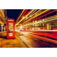 thumbnail image 2 of ABPHOTO 7x5ft Photography Backdrop Bokeh Halos Glitter Spots Telephone Booth Street Night Photo Background Backdrops, 2 of 4