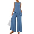 thumbnail image 1 of Conjunto Coordinado PRETTYGARDEN de 2 Piezas para Ropa Casual Azul XXL, 1 of 8