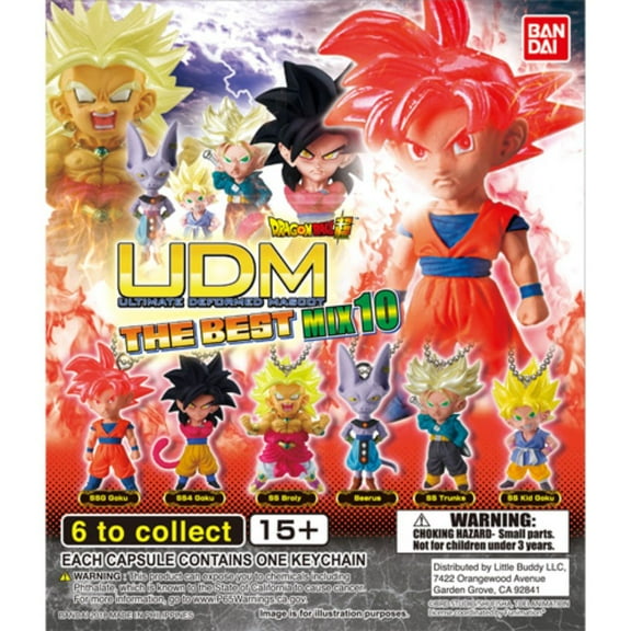 Dragon Ball Super UDM Mix 10 Gachapon Prize Keychain (Random)