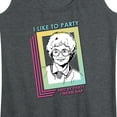 thumbnail image 3 of Golden Girls - Party Nap - Women's Racerback Tank Top, 3 of 5