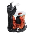 thumbnail image 4 of Ebros Dark Conjuring Grim Reaper Fire Magic Electric Oil Burner Tart Warmer, 4 of 6