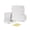 White-6 x 4 x 1 inches, variant on White 6 X 4 X 3 Inches Corrugated Cardboard Packing & Shipping Boxes