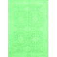 thumbnail image 1 of Ahgly Company Indoor Rectangle Oriental Emerald Green Traditional Area Rugs, 6' x 9', 1 of 4