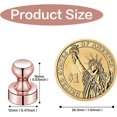 thumbnail image 3 of 20 PCS Refrigerator Magnets, Rose Gold Fridge Magnet Strong Magnets for Whiteboard, Small Neodymium Magnetic Ideal for Push Pin, Office, Classroom, Map, 3 of 13