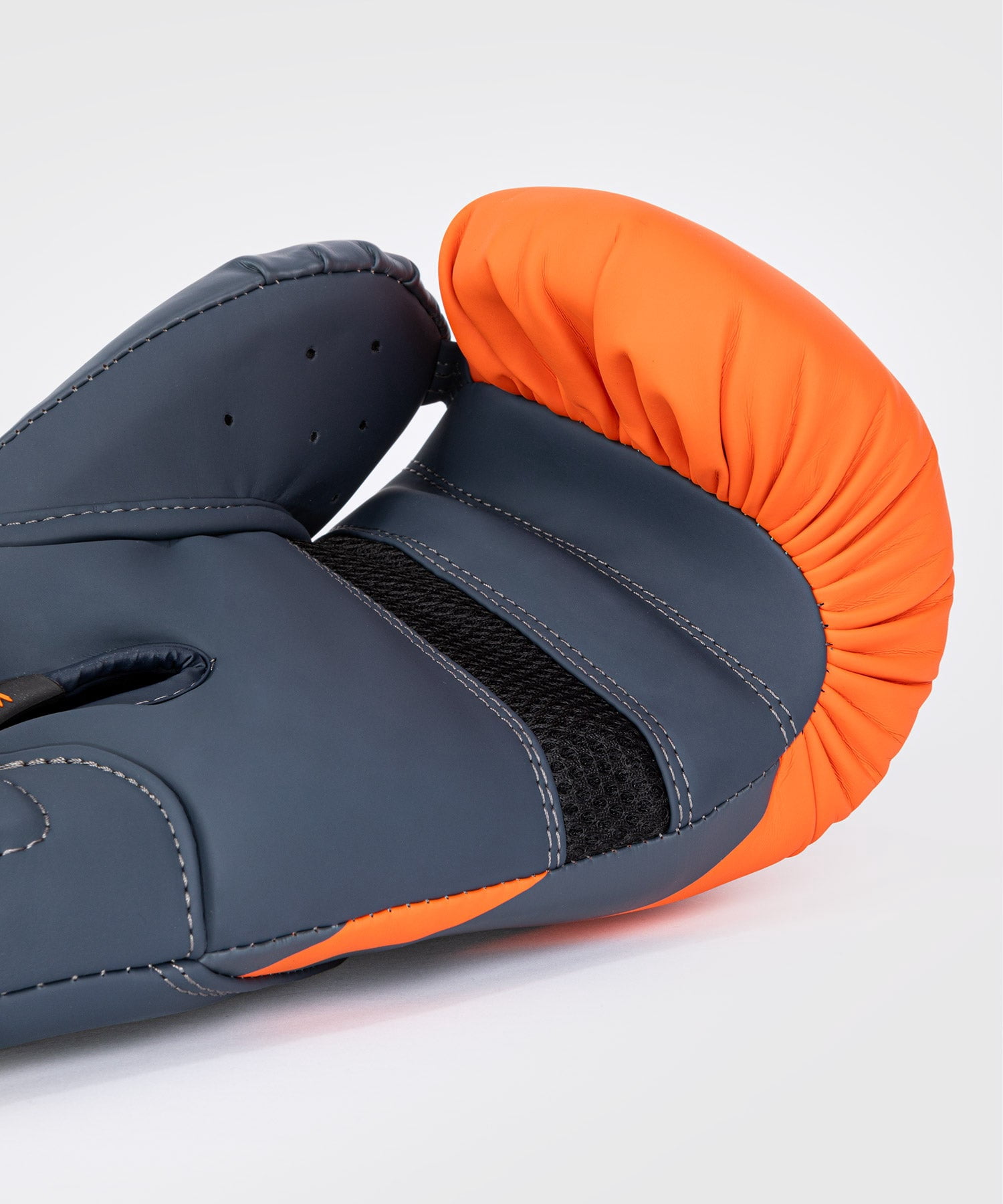 Venum Challenger 4.0 Boxing Gloves - Orange/Navy Blue - 12-Ounce