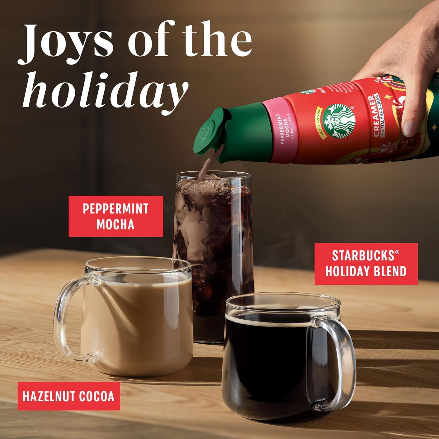 Starbucks Peppermint Mocha Medium Roast Coffee Keurig K-Cup - 22ct/8.1oz