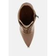thumbnail image 4 of Agmati Lace Up Stiletto Boots, 4 of 10
