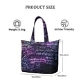 thumbnail image 5 of Large Capacity Travel Tote Bag with Scientist Laboratory Artwork Lightweight Weekender Bag with Adjustable Strap, Multipurpose for Weekend Adventures Business Travel, 5 of 5