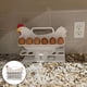 thumbnail image 4 of Linjieee Exhibidor de huevos de gallina Almacenamiento de huevos para mostrador Soporte para huevos Soporte para huevos de madera para mostrador Soporte para huevos frescos Rejilla para secar platos, 4 of 8