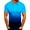 Summer Clearance!Mens shirts-Blue, variant on Brilliant Mens Shirts Clearance under $5.00 Men's Casual Sports T-Shirt Lapel Gradient Short-sleeved Gray XXL
