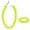 Light Green, variant on Krdevn Round Acrylic Bead Necklace & Bracelet 2Pcs Jewelry Set Boho Solid Beaded Stackable Wrist Chain Summer Beach Outfit Matching Accessory for Women