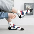 thumbnail image 2 of Sigee Gnome Independence Day for Crew Soft Moisture-wicking Socks ,Cushion Moisture Wicking Boot Socks for Men and Women, 2 of 7