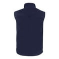 thumbnail image 3 of Men's Cutter & Buck  Navy Syracuse Orange Charter Eco Recycled Full-Zip Vest, 3 of 3