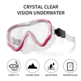 thumbnail image 2 of GJX Swim Goggles,Leak Proof Liquid Silicone Gasket Goggles Swimming Adult,Tempered Glass Lenses Swim Goggles for Men,Purple, 2 of 6