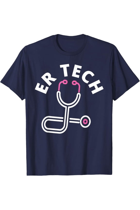 ER Tech Technicians Design - Emergency Room Nursing Staff T-Shirt All Size S-5XL