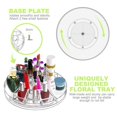 thumbnail image 5 of Makeup Organizer Rotating, 8-Layer Large Capacity Cosmetics Organizer, 360 Adjustable Skincare Spinning Stand, Clear Makeup Carousel for Vanity, Countertop -Plus Size, 5 of 8