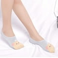 thumbnail image 2 of JeashCHAT Women Shortcylinder Cartoons Towel Bottom Socks Lnvisible Ship Socks, 2 of 3