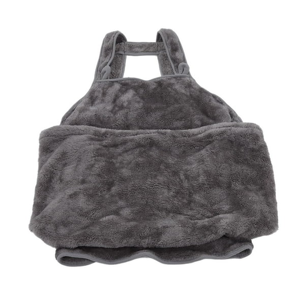 Cat Sling Carrier Bag, Warm Plush Pet Accompany Carrier Bag Hands Shoulder Apron Bag for Small Dogs Cats