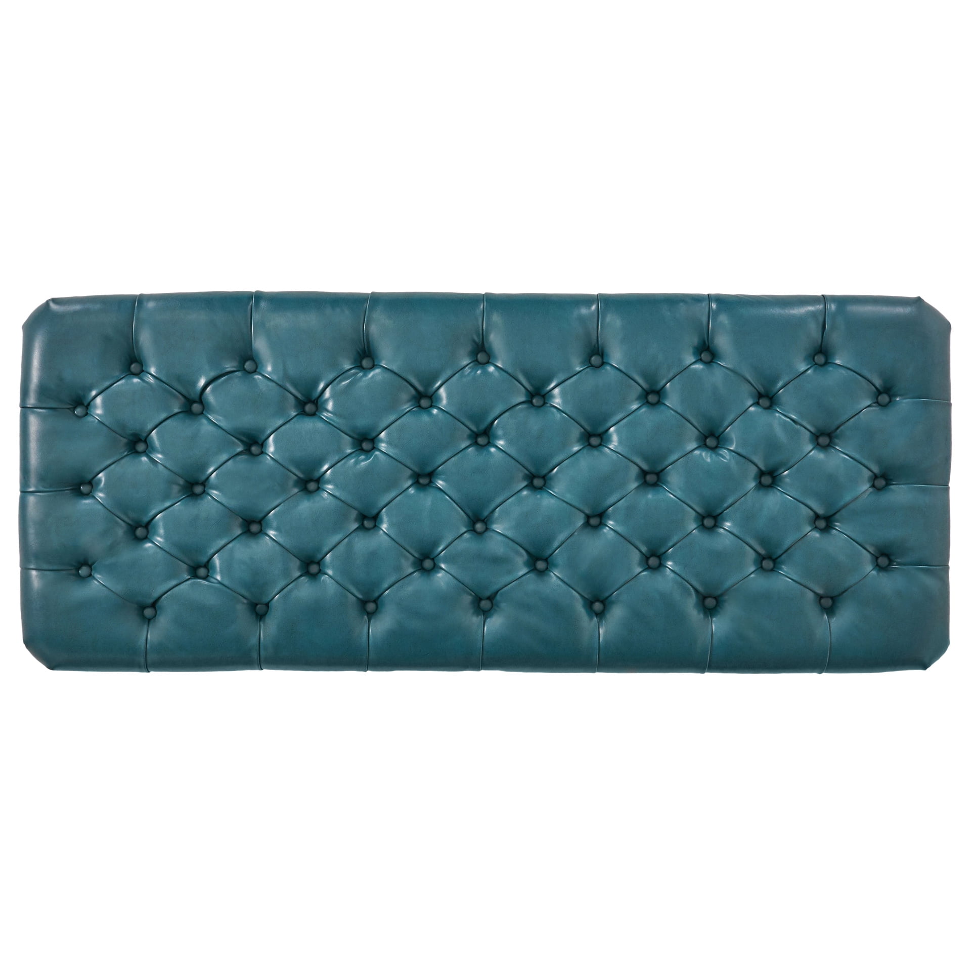 Teal Pu Storage - Roomy With Storage, 50 In. D, 20.5 W, 18.44 H, 31.09 Lb. Functionality, 49.23 Depth, 20.84 Width, Height, Weight