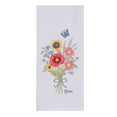 thumbnail image 2 of Set of 2 FLOWER MARKET Embroidered Terry Kitchen Towels by Kay Dee Designs, 2 of 2